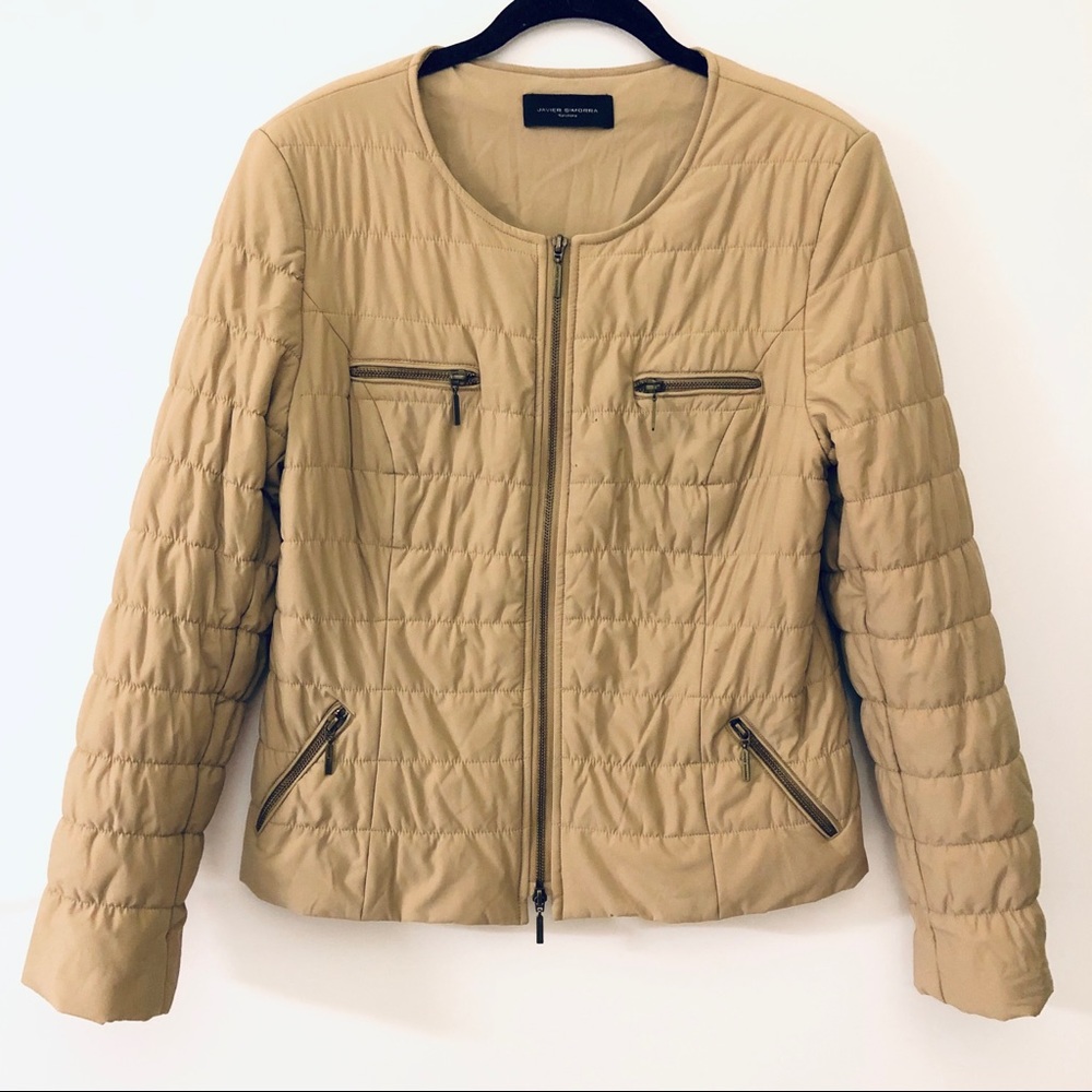 Javier Simorra Moto Puffer Jacket